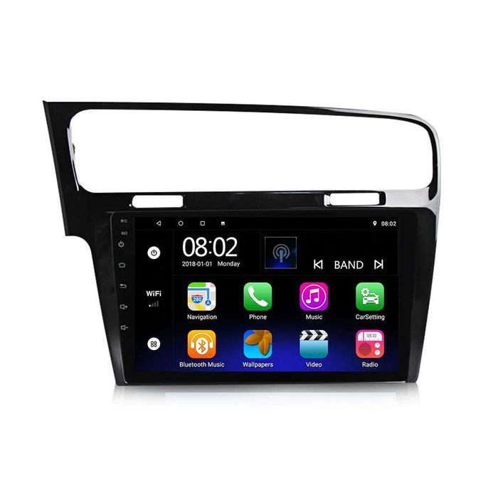 Volkswagen Golf 7 Навигация Двоен дин Мултимедия за VW Android Голф 7