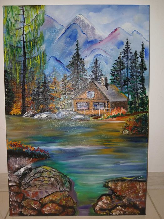 Vând o creație nouă. Pictură în ulei.