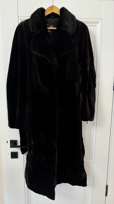 Шуба норковая бритая