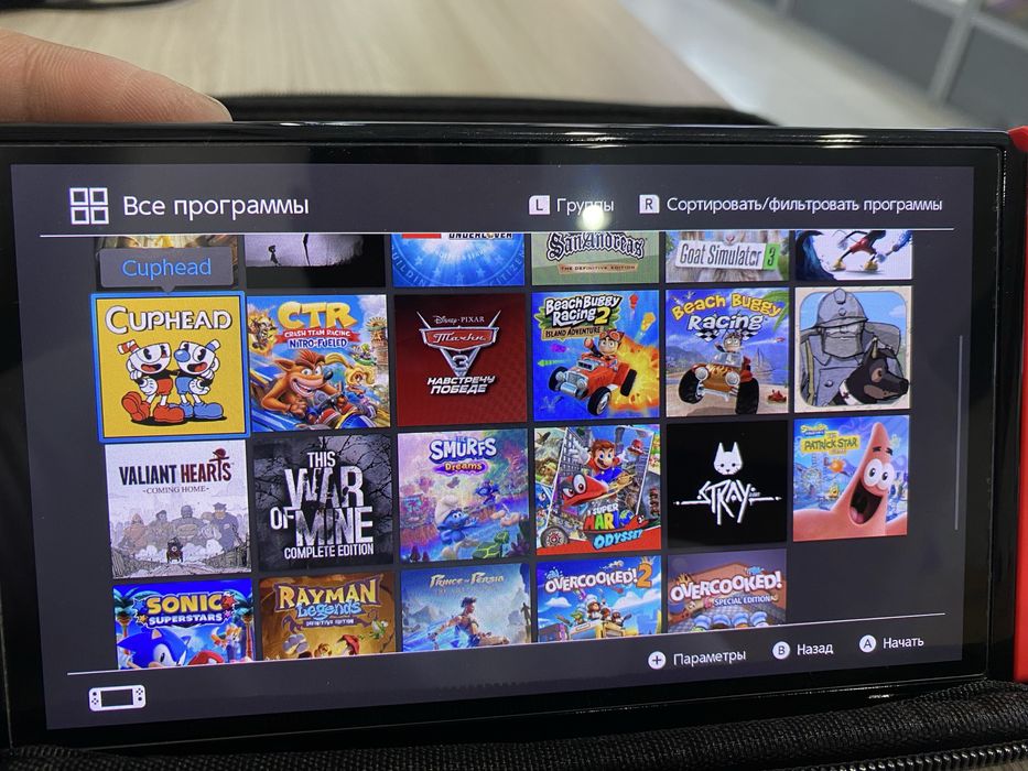 Nintendo switch oled 128GB +29 топ игр