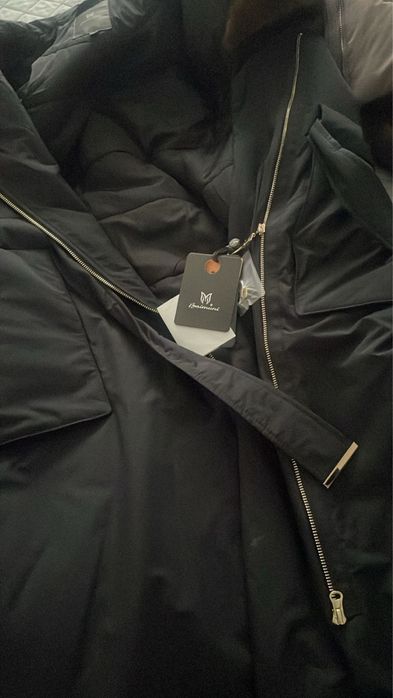 Воротник норковый пуховик