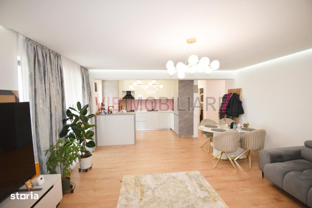 Straulesti 3 camere decomandat mobilat lux bloc 2025