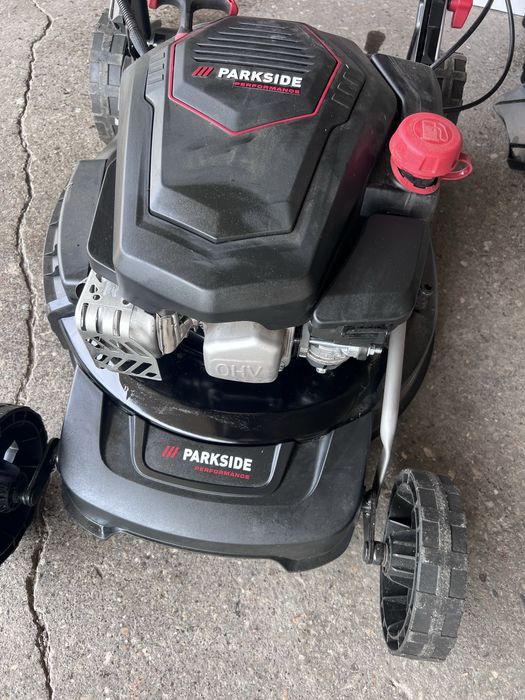 косачка parkside самоходна със стартер