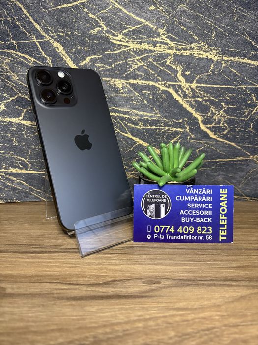 Iphone 15 Pro Max 256 Gb / Garantie 2 ani Centrul de Telefoane / Rate