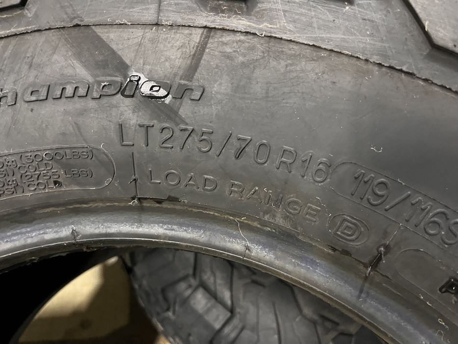 Шины Bf goodrich