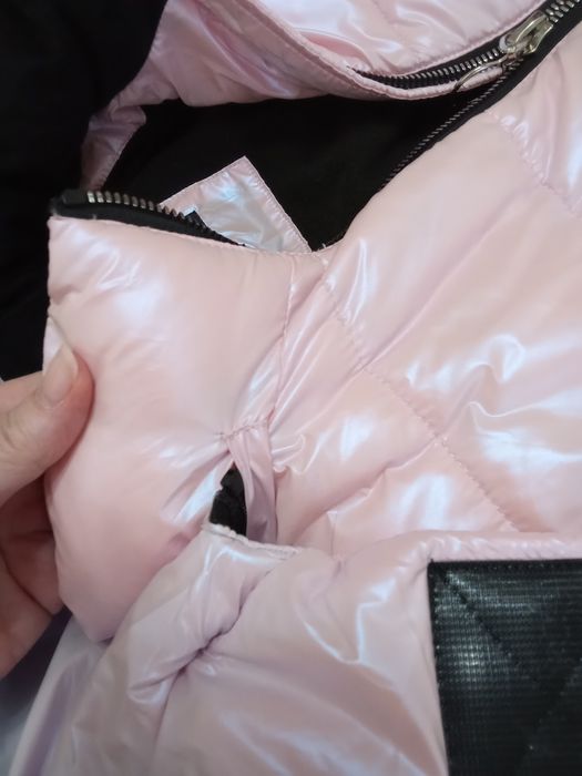 Зимний пуховик на девочку рост 116-122