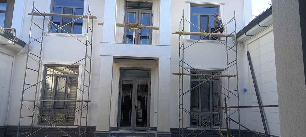 Fasad ishlari Travertin Marmarino Leanardo Luchento Bazalt Tyaga va ha