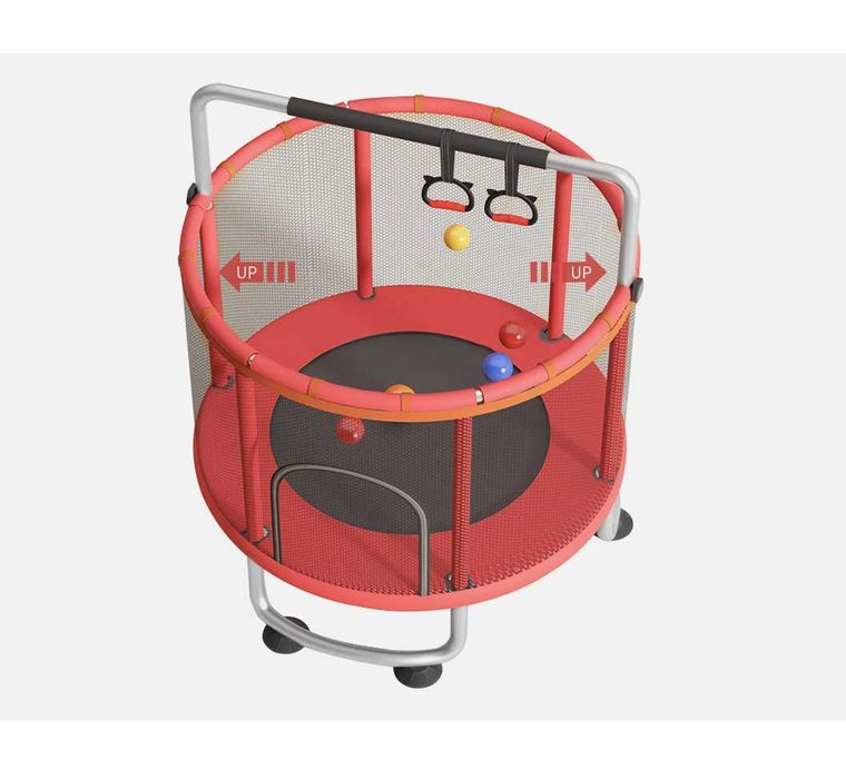Батут каркасный оригинал-1.40 х1.20 м. Доставка и установка бесплатно