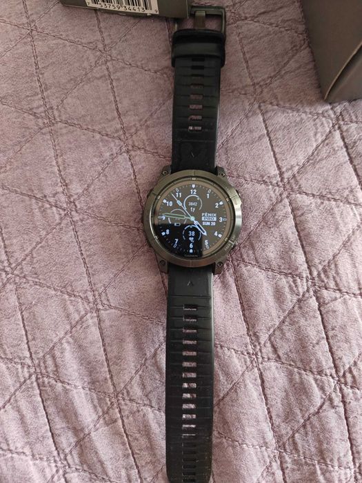 Garmin Fenix 7 Pro Sapphire Solar, 47 мм, черен