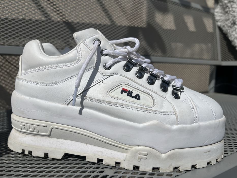 FILA Trailblazer маратонки на платформа - кецове сникърси обувки кожа