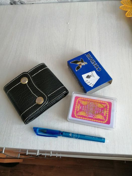 Фокус горящий кошелёк