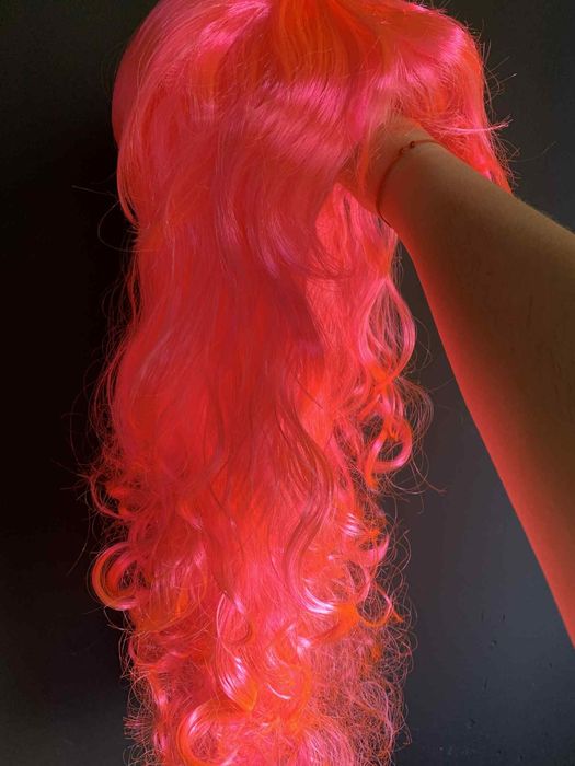 Peruca roz pt petreceri