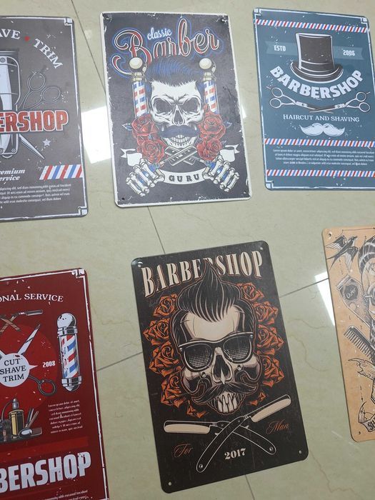 Чисно нови табели бръснарски