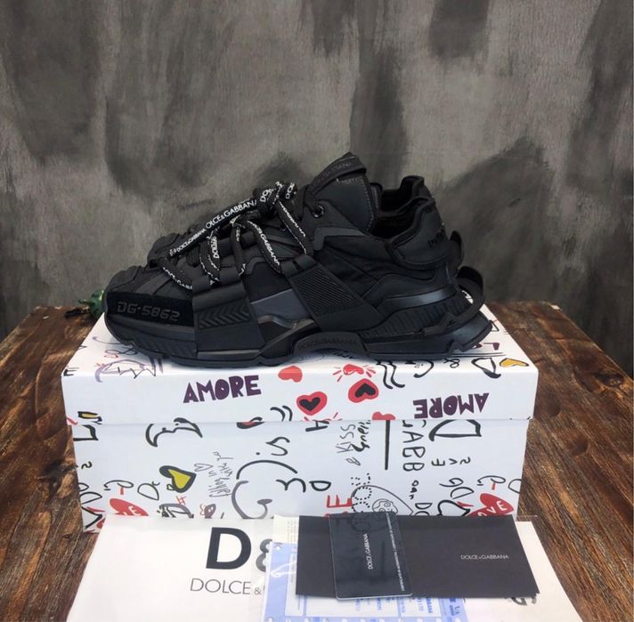 Adidasi Dolce & Gabbana Space Negru