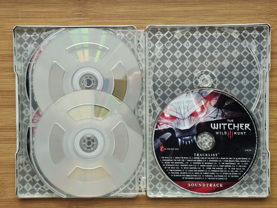 The Witcher 3 Wild Hunt Steelbook PC + Soundtrack