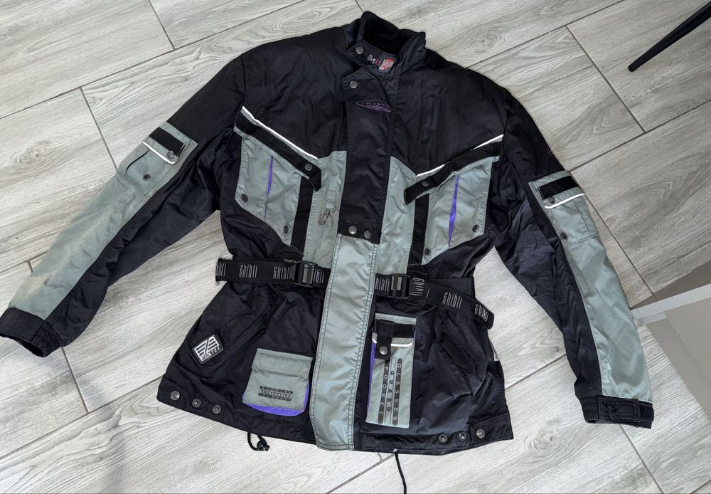 Geaca moto XL cu protecții complet