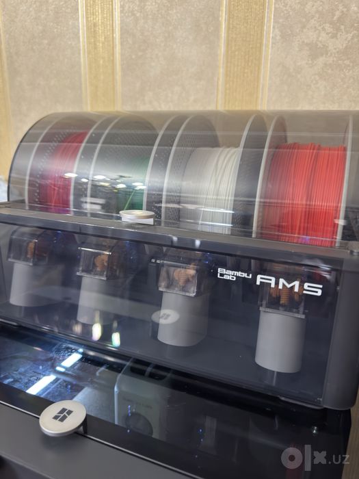 Bambu Lab P1S Combo (AMS bilan) — ideal holat, deyarli yangi