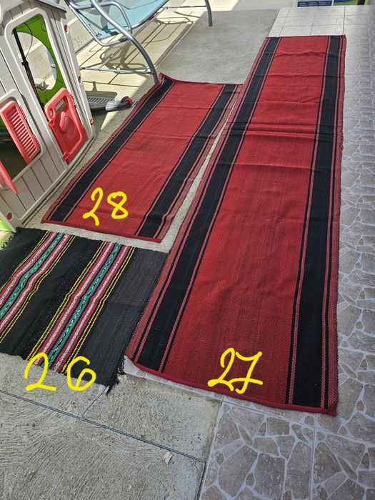 Черки, пътеки, килими