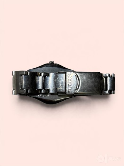Оригинальные швецарские наручные часы из нержавеющей стали Swatch Iron
