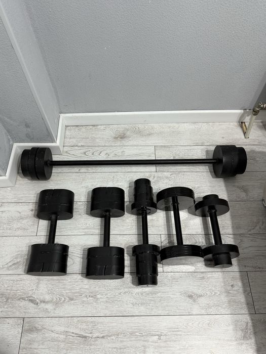 Продам штангу и гантели