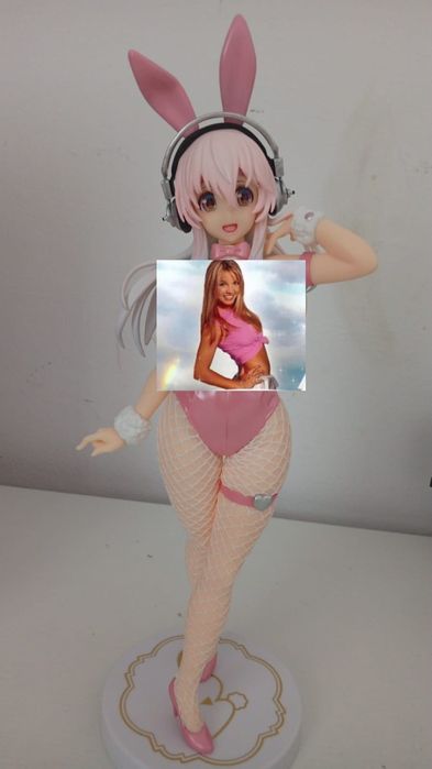 SoniComi (Super Sonico) - Sonico - BiCute Bunnies - Pink Rabbit ver. (FuRyu)