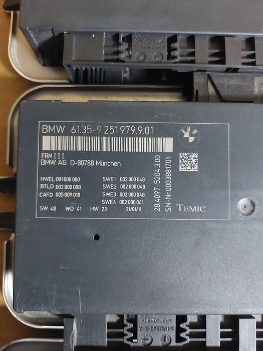 Modul lumini FRM 3 BMW F01 F02 F03 F04 F06 F07 F10 F11 F25