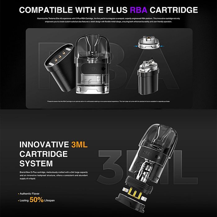 Tigara vipe electrica Thelema Elite 40 nouă