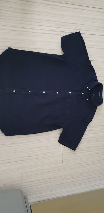 Gant 100% Len / Regular  Fit Mens Size L ОРИГИНАЛ! Мъжка Ленена Риза!