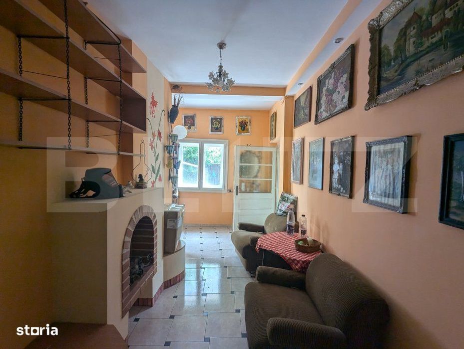 Casa renovabila/demolabila, teren 481 mp, 2 fronturi, zona Intre Lacur