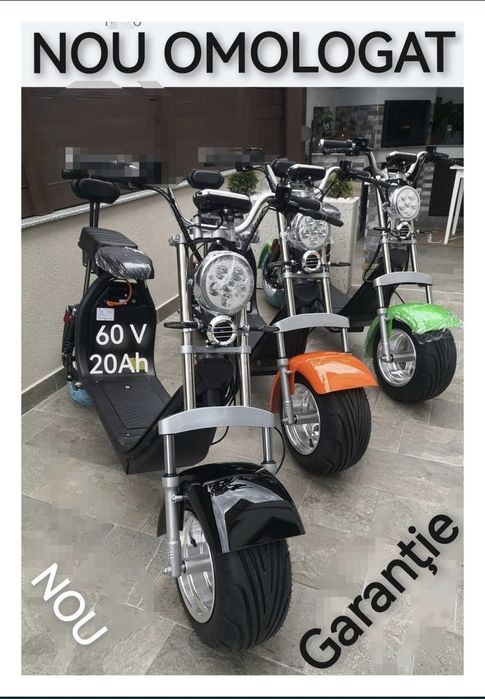 Scuter electric nou City Volta 60