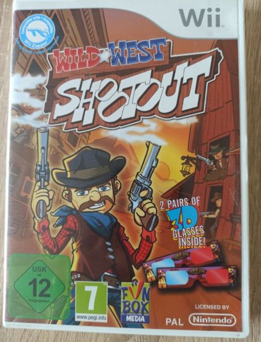 Joc Nintendo Wii Wild West Shootout. NOU