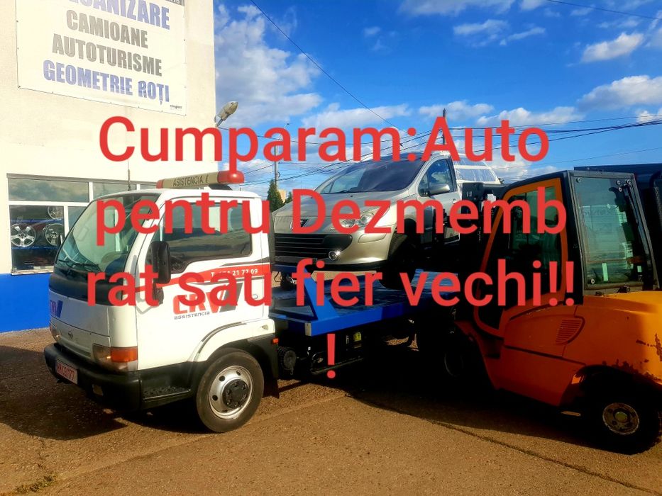 Achizitionam autoturisme si autoutilitare , plata cash pe loc, radiere