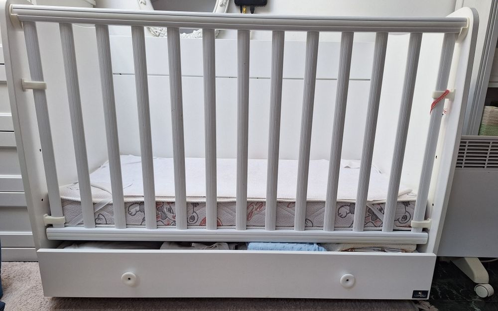 Детско легло 60X120 см бяло LORELLI