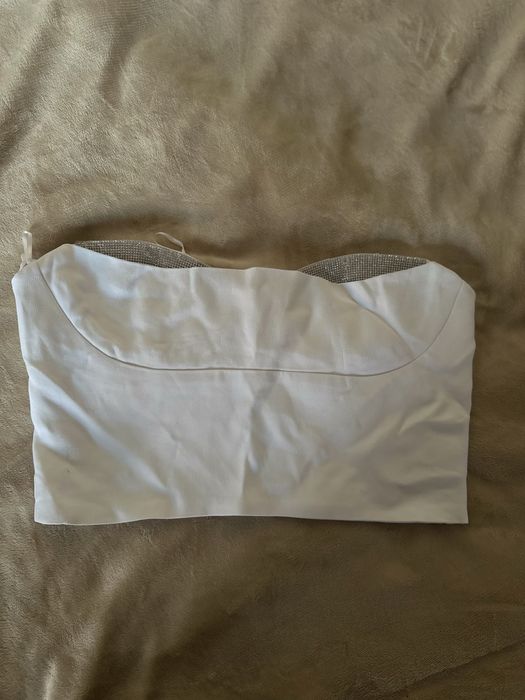 Crop top de la zara