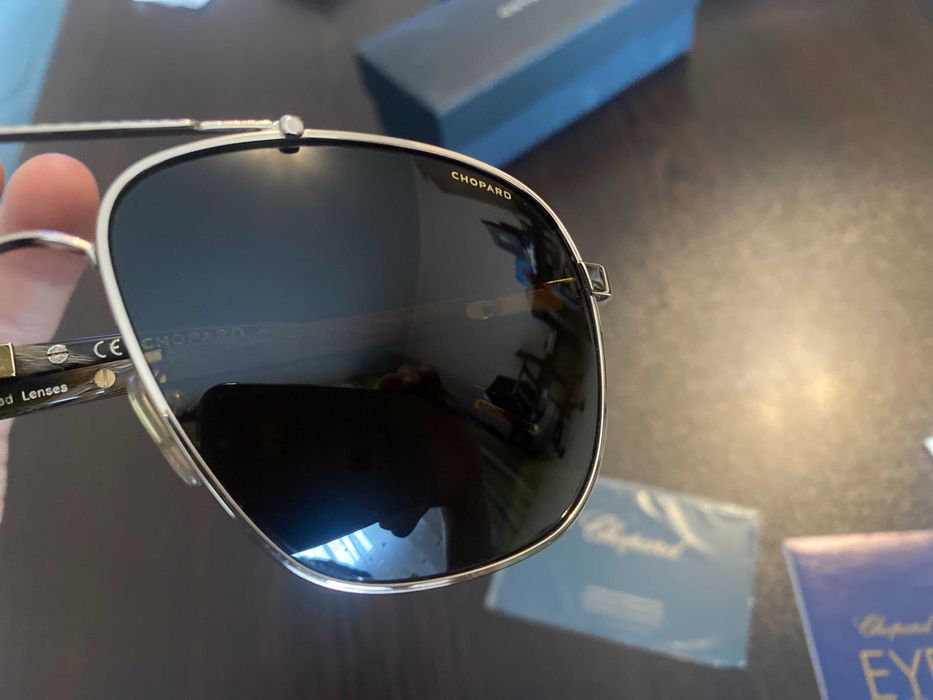 Слънчеви очила Chopard с поляризация и UV защита