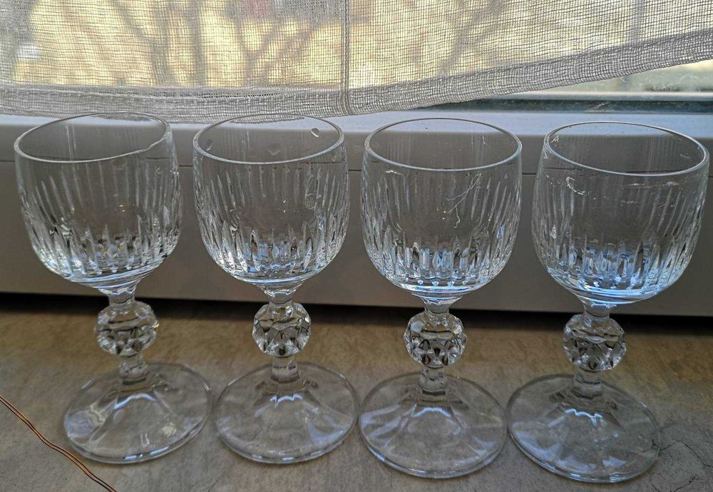 5 кристални чаши за алкохол НОВО