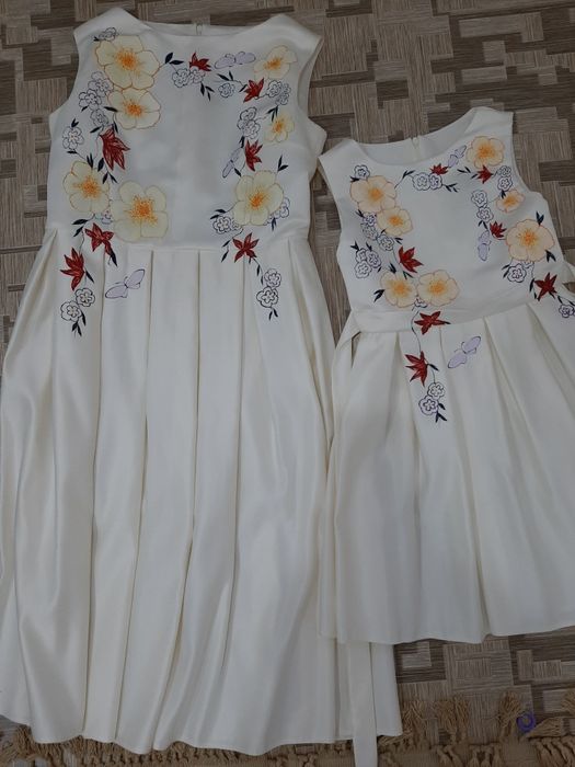 Платье мама и дочка