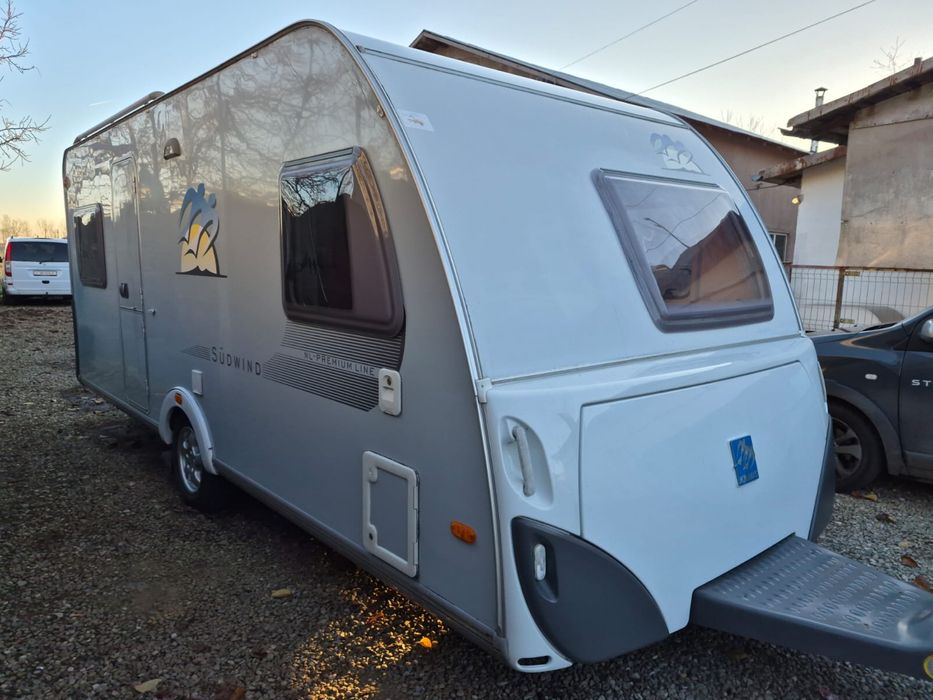 Rulota Knaus Sudwind 500,an2007,4-5 pers,Mover,fransbed,baie