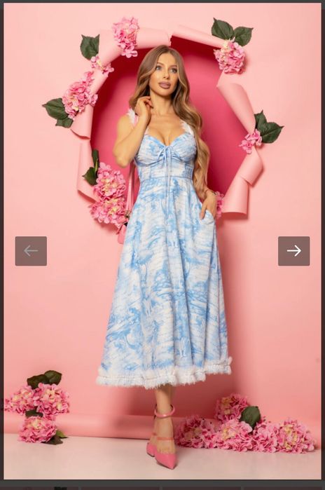 Рокля Alessa 7/8 Trendsetter Icon - Blue