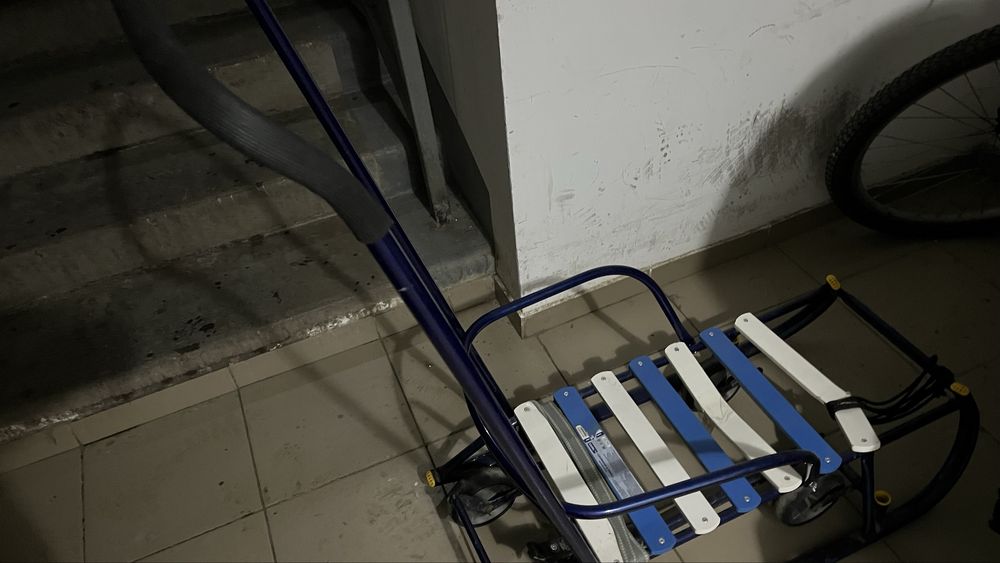 Санки с колесами