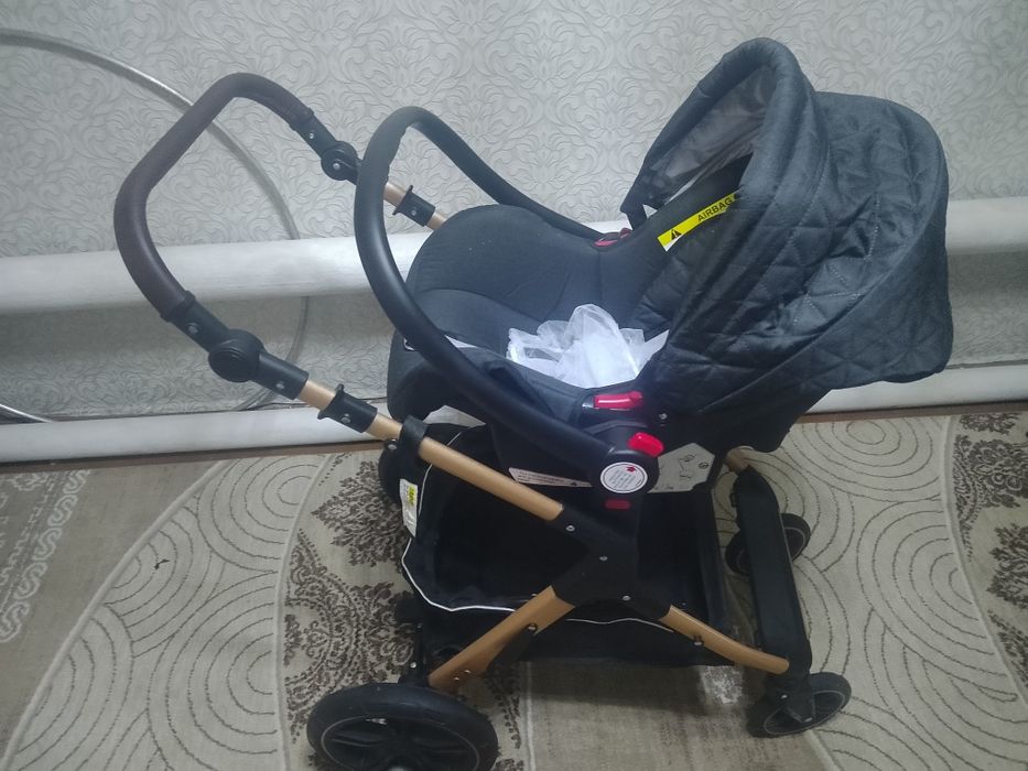 Продам детский кровать и коляска 3в1