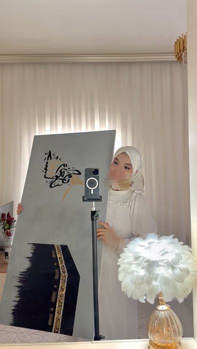 Картина ручной работы 120×60 | Исламская каллиграфия