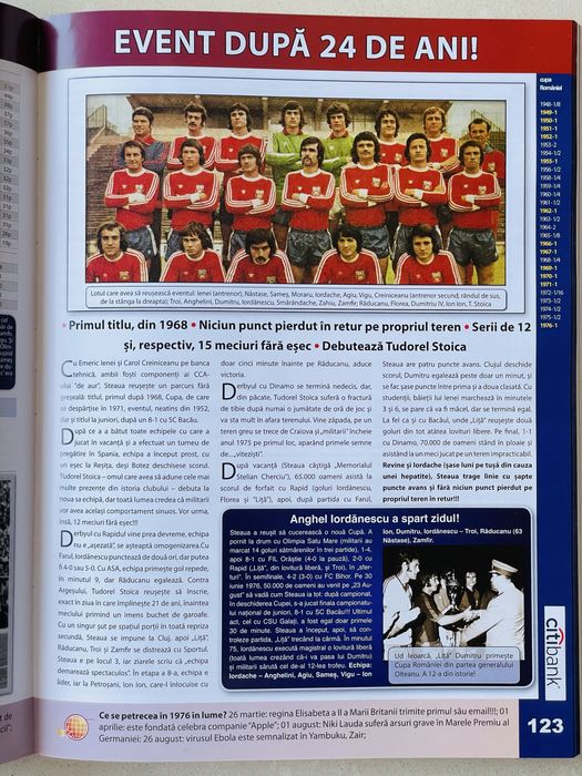 Steaua Legenda unei echipe de fotbal