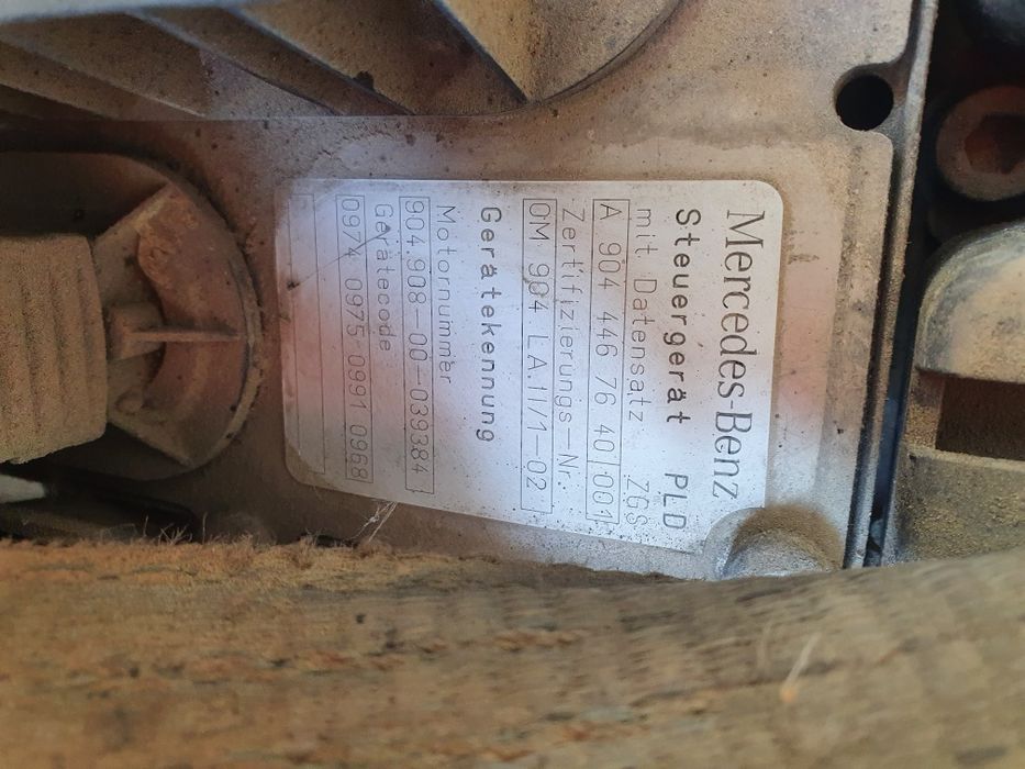 Motor mercedes vario/atego E2/E3 cu pompe presiune