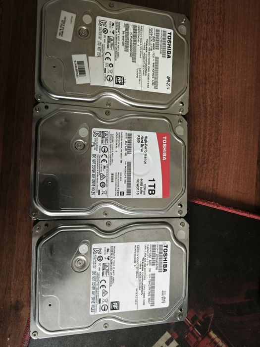 Жёсткие диски 1тб Toshiba