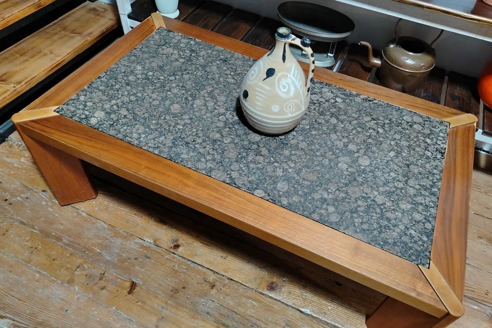 Masuta veche din lemn stil Mid-Century, Germania /Masa de cafea