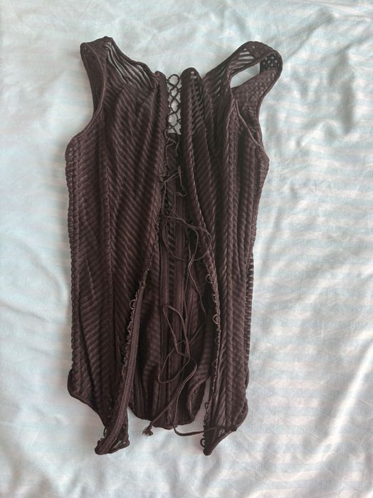 Черен дански корсет S