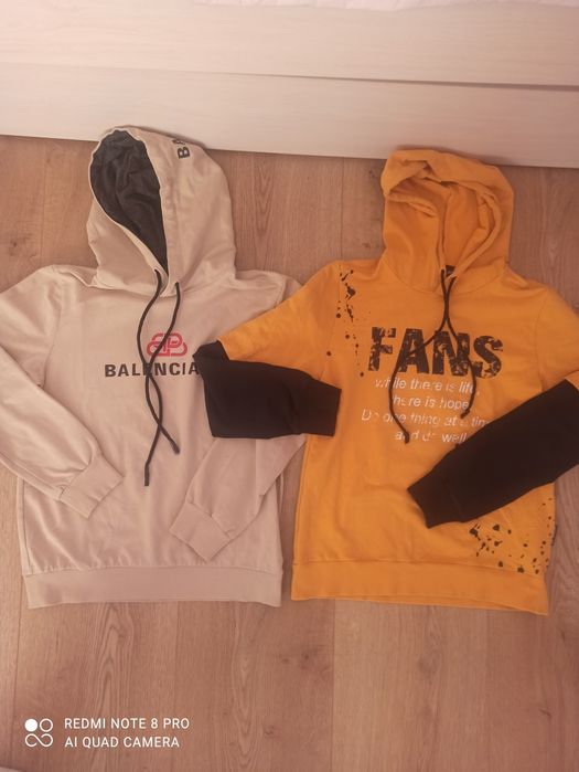 2 суичъра (худита) Balenciaga & Incossljnd  за момиче  р.152