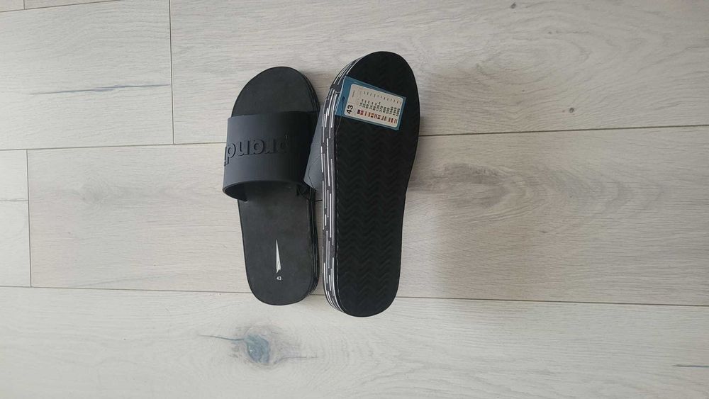 Şlapi vară papuci Sprandi negri