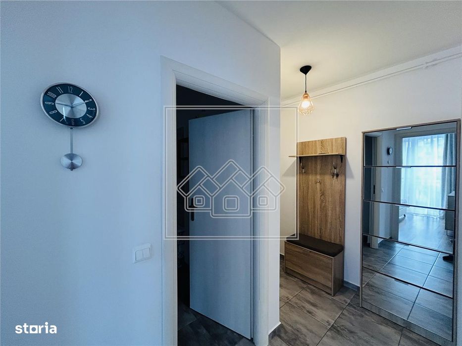 Ap decomandat, mobilat modern, cu 2 camere, balcon mare - City Residen